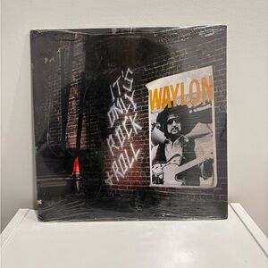 Waylon It's Only Rock & Roll Vinyl Sealed 1983